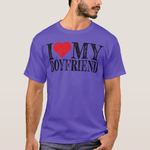 Camiseta Amo a mi novio chico