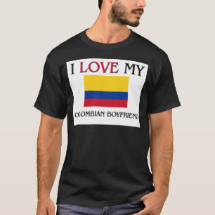 Camiseta Amo a mi novio colombiano