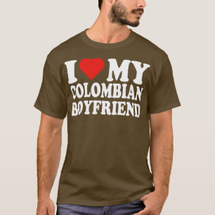 Camiseta Amo a mi novio colombiano