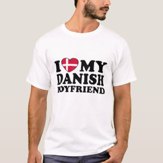 Camiseta Amo a mi novio danés