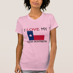 Camiseta Amo a mi novio de Tejas