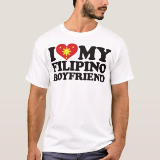 Camiseta Amo a mi novio filipino