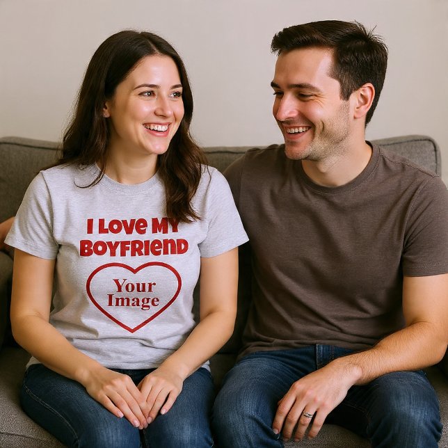 Camiseta Amo a mi novio Foto (Subido por el creador)