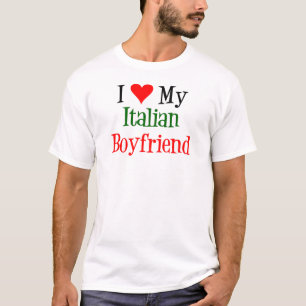 Camiseta Amo a mi novio italiano