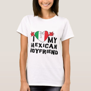 Camiseta Amo a mi novio mexicano