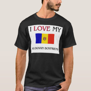 Camiseta Amo a mi novio moldavo