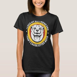 Camiseta Amo a mi novio, no persigo a otros chicos, diverti