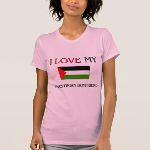 Camiseta Amo a mi novio palestino