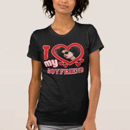 Camiseta Amo A Mi Novio Personalizado