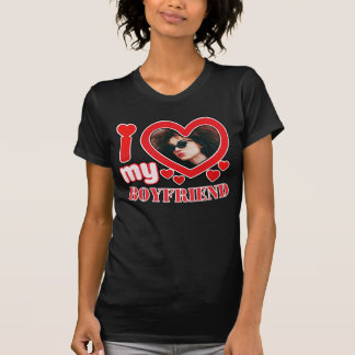 Camiseta Amo A Mi Novio Personalizado