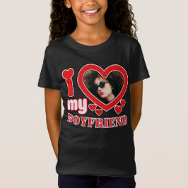 Camiseta Amo A Mi Novio Personalizado