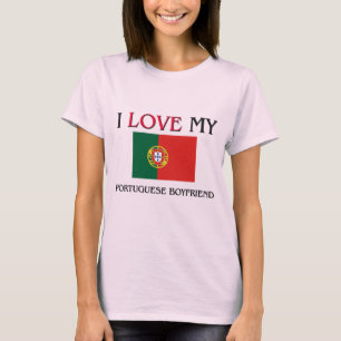 Camiseta Amo a mi novio portugués