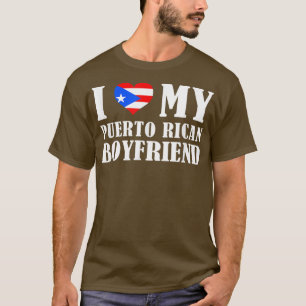 Camiseta Amo a mi novio puertorriqueño Boricua