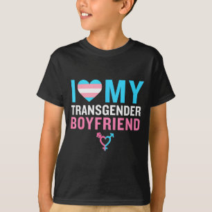 Camiseta Amo a mi novio transgénero Orgullo Lgbt Valenti
