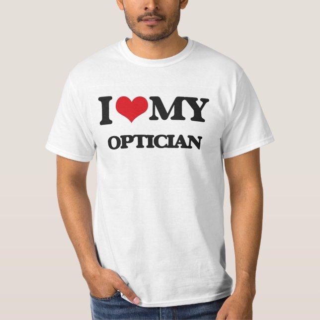 Camiseta Amo a mi óptico (Anverso)