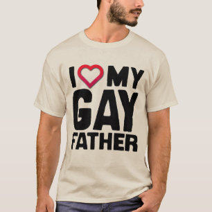 CAMISETA AMO A MI PADRE GAY -
