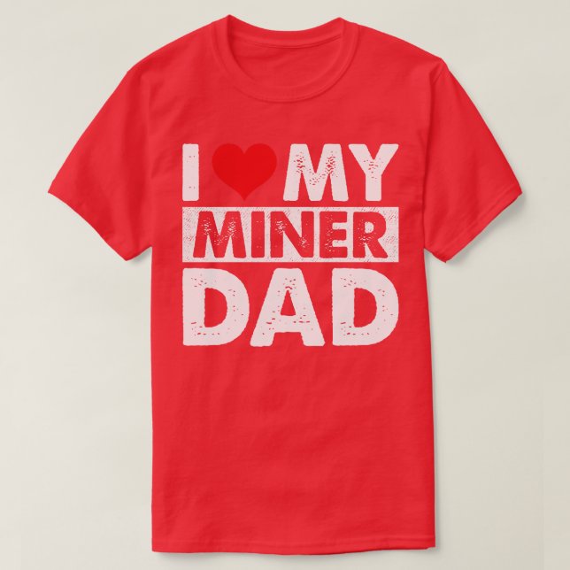 Camiseta Amo a mi padre menor 1 (Diseño del anverso)
