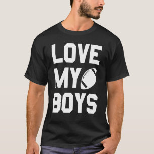 Camiseta Amo a mi padre y madre de fútbol