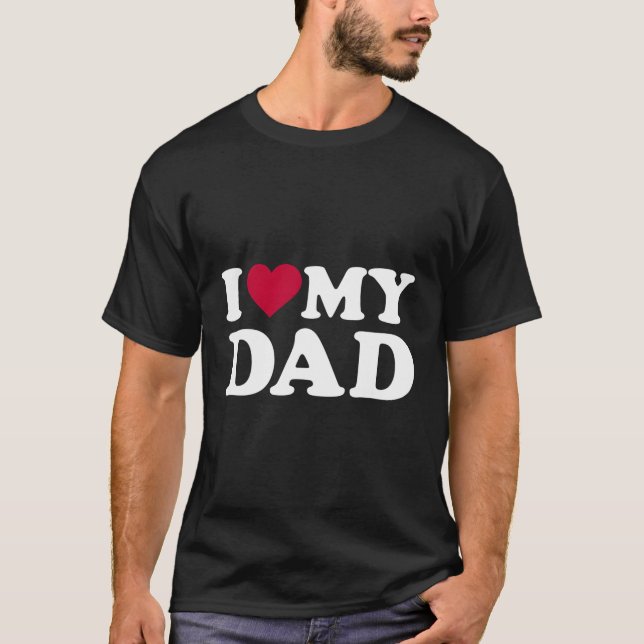 Camiseta Amo A Mi Papá (Anverso)
