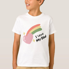 Camiseta Amo A Mi Papá