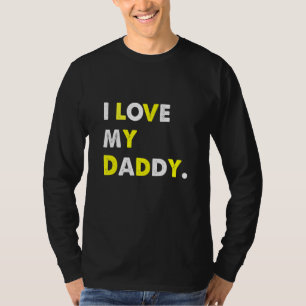 Camiseta Amo A Mi Papá Abuelo Los Padres Del Día