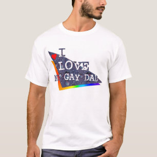 Camiseta Amo a mi papá gay