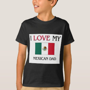 Camiseta Amo a mi papá mexicano