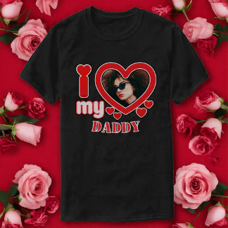 Camiseta Amo a mi papá personalizado