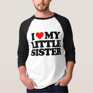 CAMISETA AMO A MI PEQUEÑA HERMANA