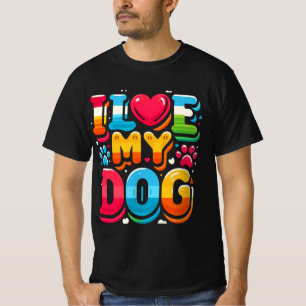 Camiseta Amo A Mi Perro