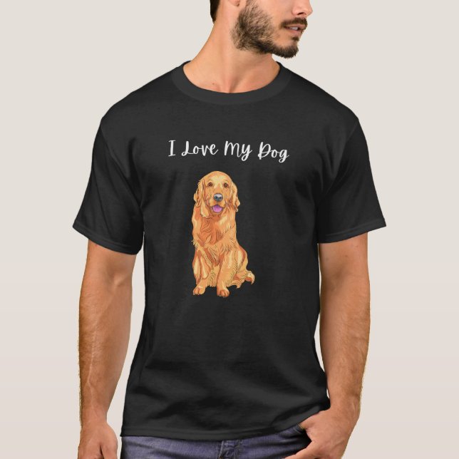 Camiseta Amo A Mi Perro (Anverso)