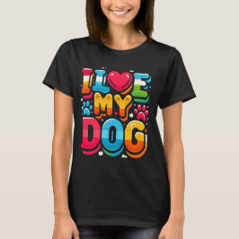 Camiseta Amo A Mi Perro