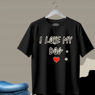 Camiseta Amo a mi perro
