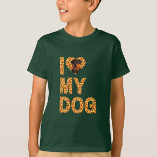 Camiseta amo a mi perro