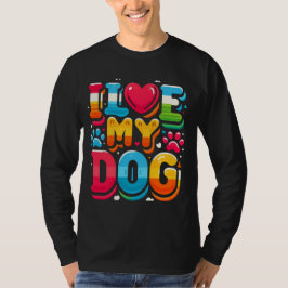 Camiseta Amo A Mi Perro