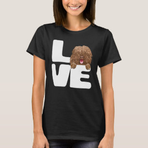Camiseta Amo a mi perro de agua español