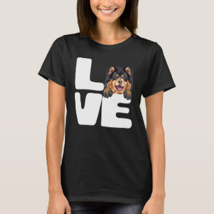 Camiseta Amo a mi perro Finnish Lapphund