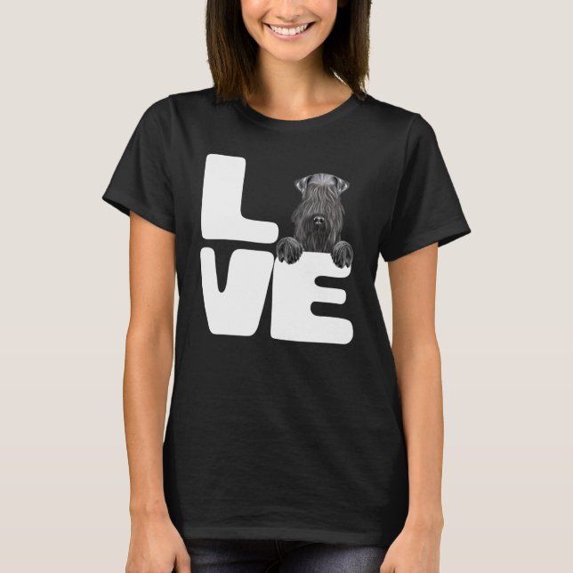 Camiseta Amo a mi perro Kerry Blue Terrier (Anverso)