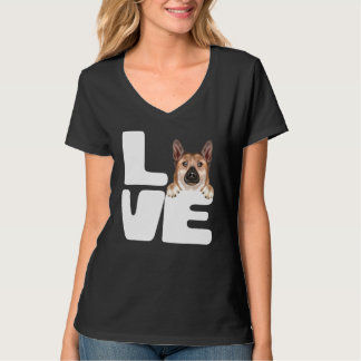 Camiseta Amo A Mi Perro Noruego Buhund