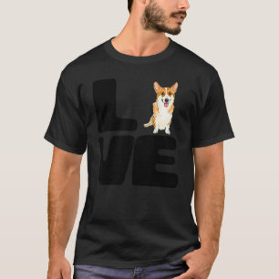Camiseta Amo a mi perro Pembroke Welsh Corgi