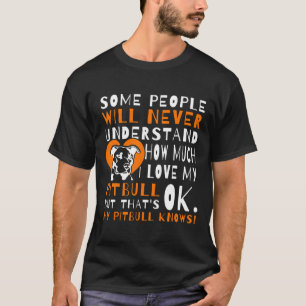 Camiseta Amo a mi perro Pitbull Frase divertida Mamá Pitbul