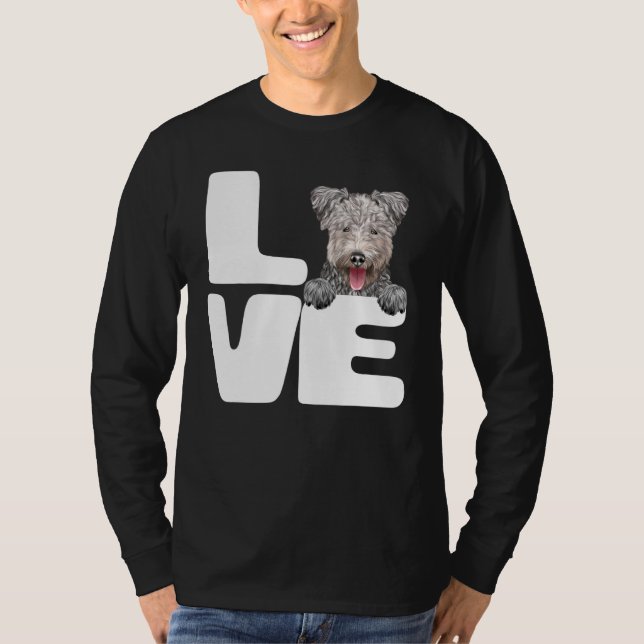 Camiseta Amo A Mi Perro Pumi (Anverso)