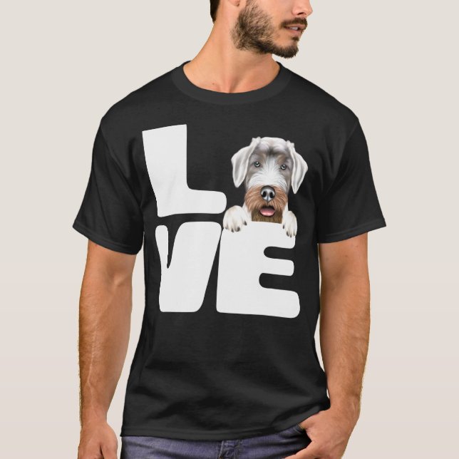 Camiseta Amo a mi perro Sealyham Terrier (Anverso)
