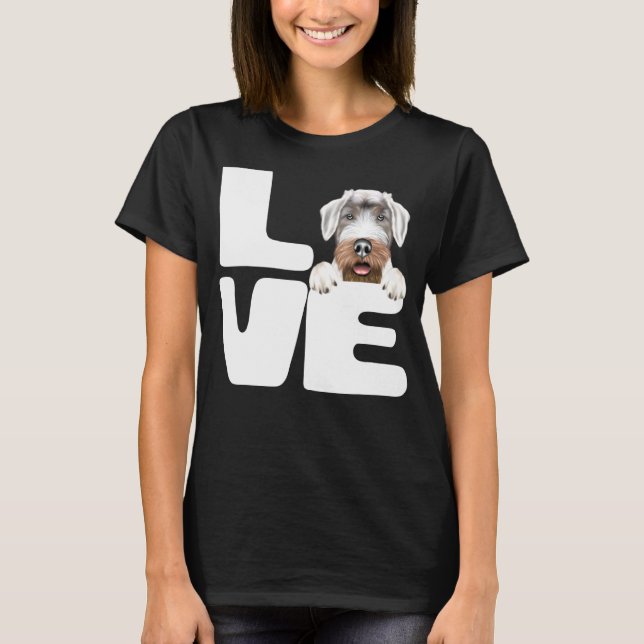 Camiseta Amo a mi perro Sealyham Terrier (Anverso)