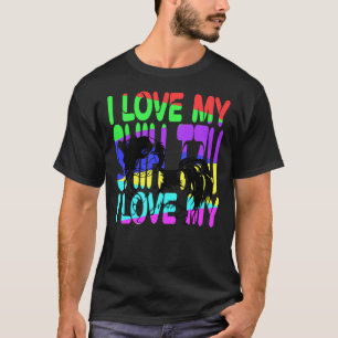 Camiseta Amo A Mi Perro Shihtzu