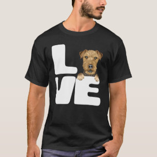 Camiseta Amo A Mi Perro Terrier De Lakeland