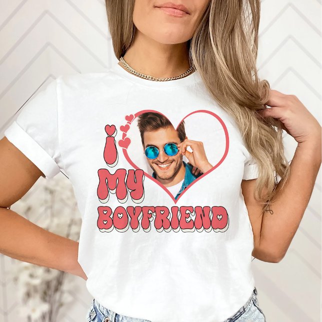 Camiseta Amo a mi Personalizado novio (Subido por el creador)
