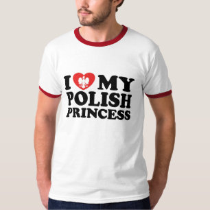 Camiseta Amo a mi princesa polaca
