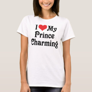 Camiseta Amo a mi príncipe encantador
