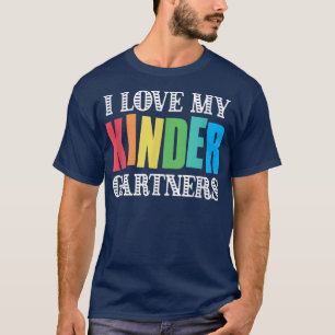 Camiseta Amo A Mi Profesor De Jardines De Infancia T-Sh
